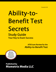 Ability-to-Benefit Test Secrets Study Guide