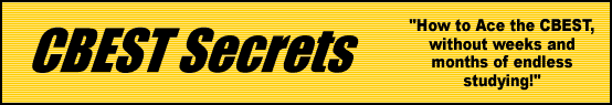 CBEST Secrets- How to Ace the CBEST