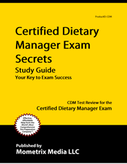 Certified Dietary Manager Exam Secrets Study Guide