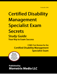 Certified Disability Management Specialist Exam Secrets Study Guide