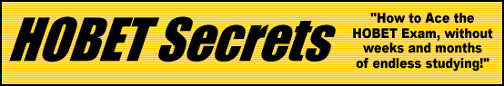 HOBET Secrets- How to Ace the HOBET