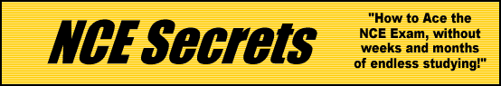 NCE Secrets- How to Pass the NCE