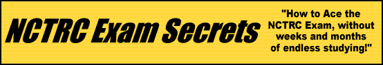NCTRC Exam Secrets- How to Pass the NCTRC Test