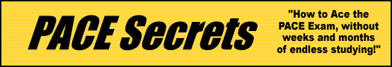 PACE Secrets- How to Pass the PACE