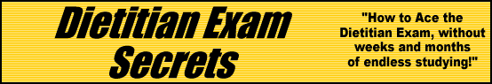 Dietitian Exam Secrets- How to Pass the Dietitian Exam