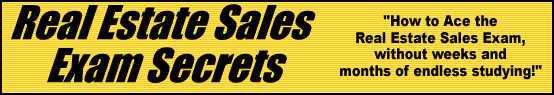 Real Estate Sales Exam Secrets- How to Pass the Real Estate Sales Test