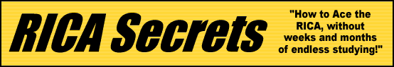 RICA Secrets- How to Pass the RICA Test