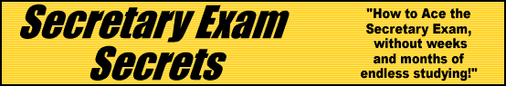Secretary Exam Secrets- How to Pass the Civil Service Secretary Exam