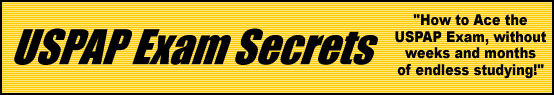 USPAP Exam Secrets- How to Pass the USPAP Test