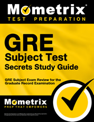 GRE Subject Test Secrets Study Guide