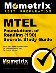 MTEL Foundations of Reading Exam Secrets Study Guide