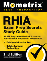 RHIA Exam Secrets Study Guide