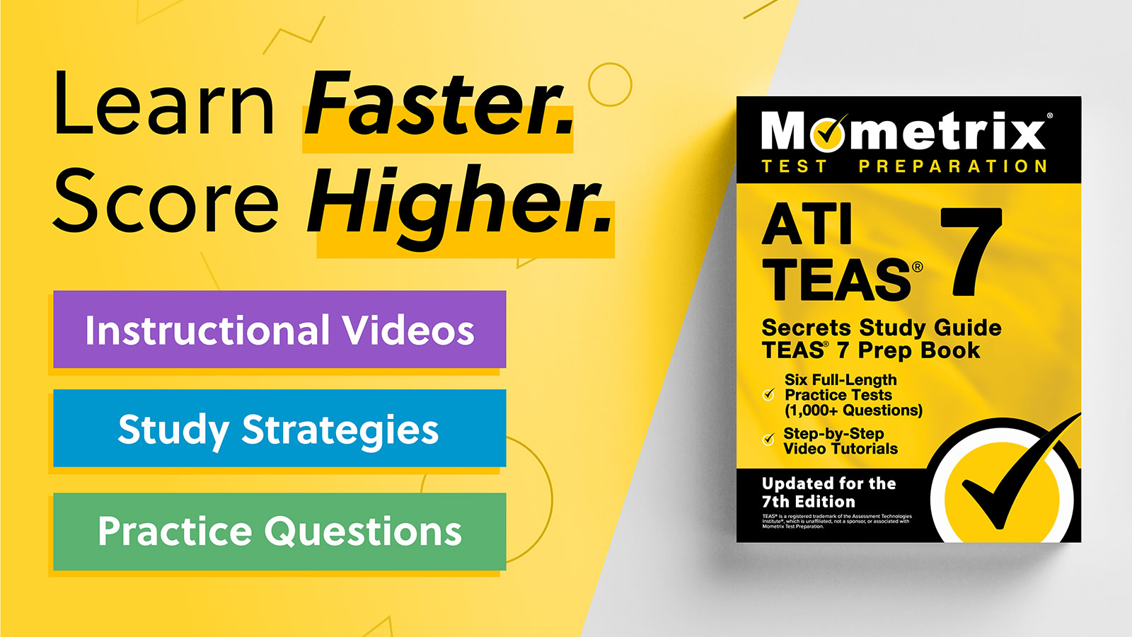 ATI TEAS 7 Study Guide & Practice Test [Prepare for the ATI TEAS 7 Test]