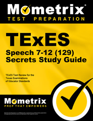 TExES Speech Exam Secrets Study Guide