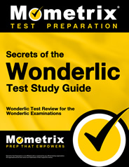Secrets of the Wonderlic Test Study Guide
